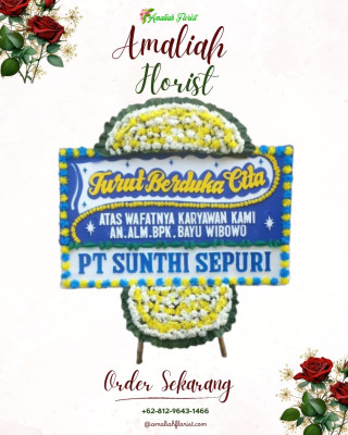 Papan Bunga Duka di Pancuran