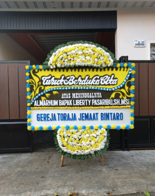 Papan Bunga Duka di Pancuran