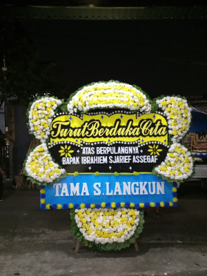 Papan Bunga Duka di Pancuran