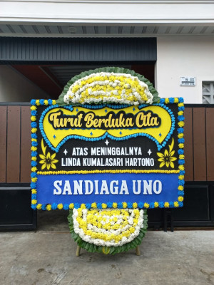 Papan Bunga Duka di Pancuran